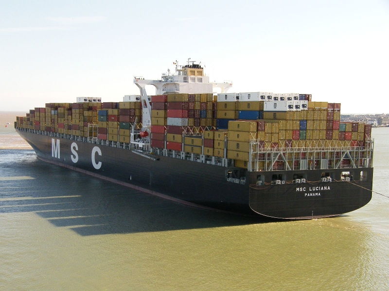 Msc shipping. Контейнеровоз MCS Юнион ар. MSC 2201. Контейнеровоз MSC. MSC Panama.