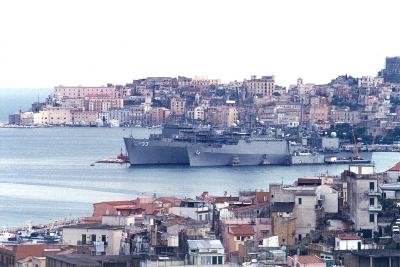 USS "SIMON LAKE" e USS "LA SALLE" a Gaeta