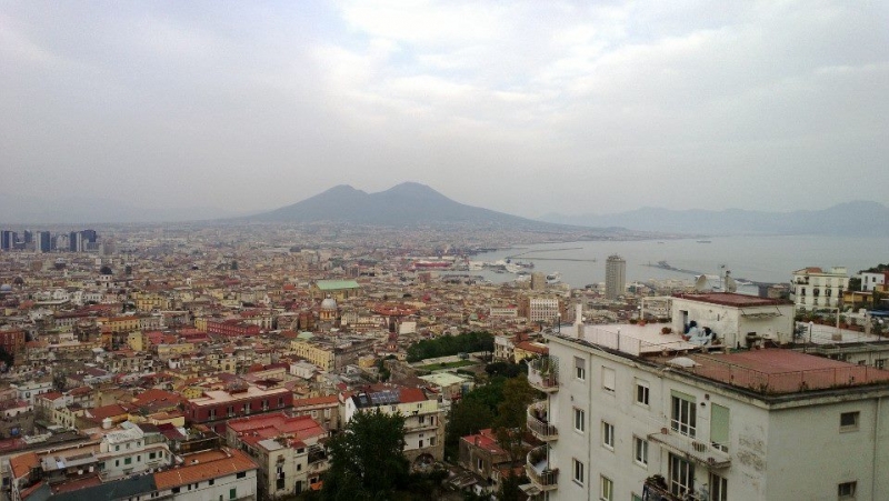 Napoli visto da casa base