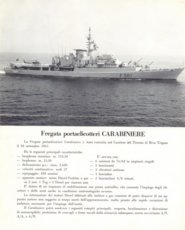 Carabiniere F581