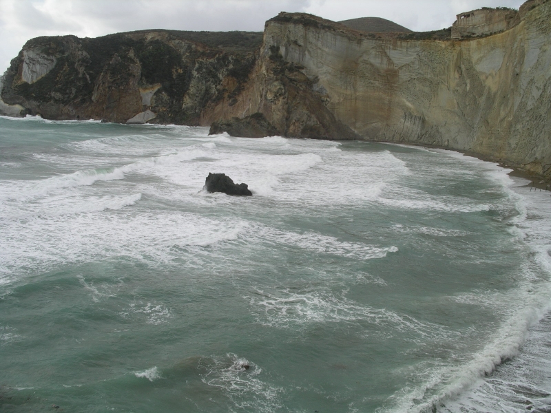 Mare agitato a Ponza