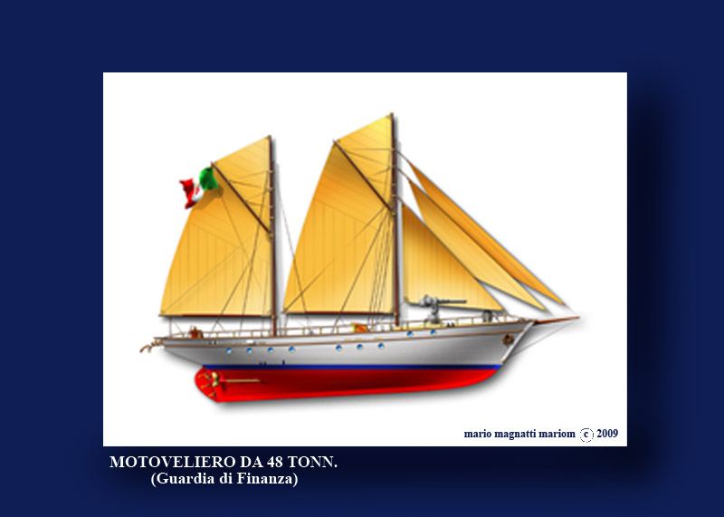 MOTOVELIERO DA 48 TONN