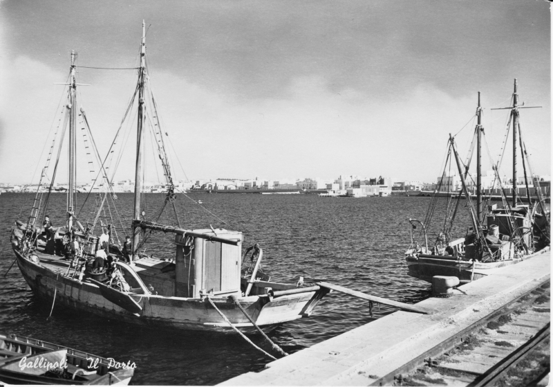 Gallipoli - Pescherecci nel porto