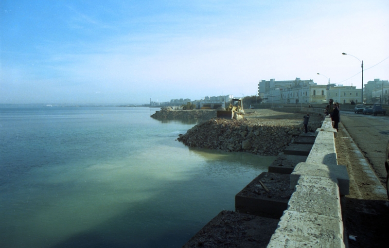 LAVORI DI AMPLIAMENTO DEL PORTO