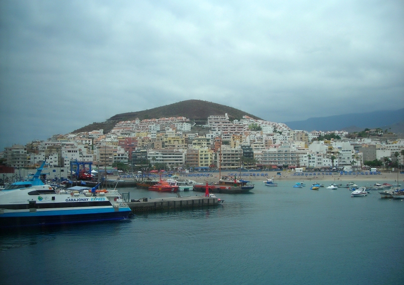 Porto di Los Cristianos - Tenerife e catamarano Garajonay