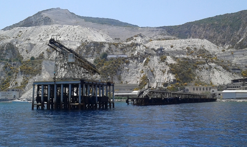 Isola di Lipari - ex cave di pomice