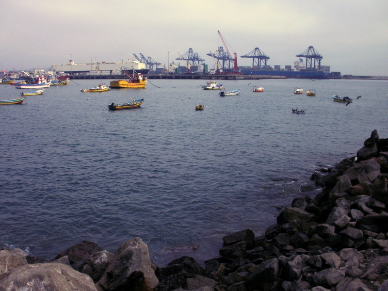 Port of San Antonio, Chile.