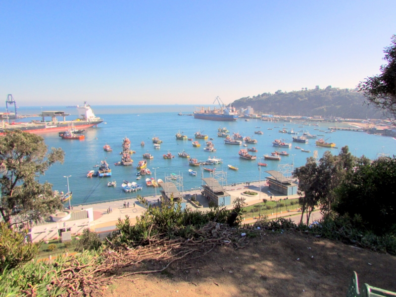 Port of San Antonio, Chile.