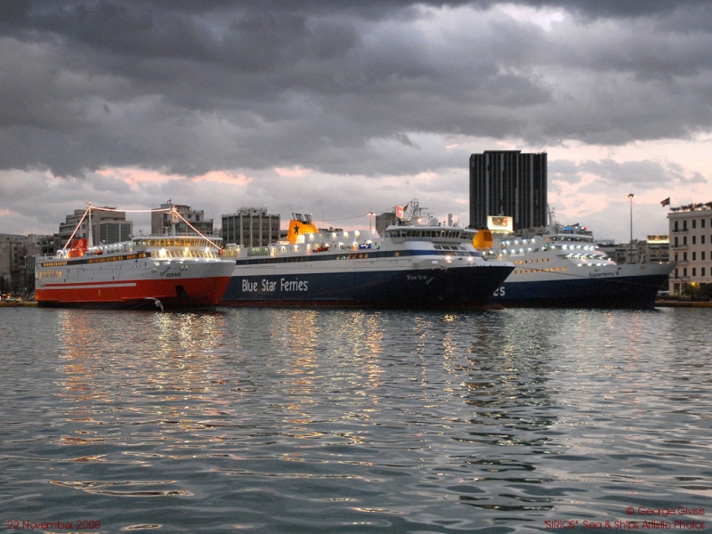 ADAMANTIOS KORAIS - BLUE STAAR ITHAKI - SUPERFERRY II