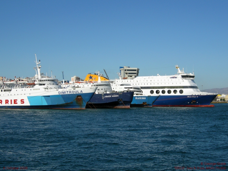 DIMITROULA - PANAGIA AGIASSOU - MARINA - BLUE STAR 2