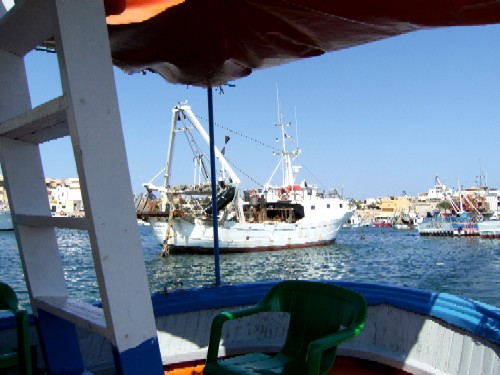 Pescatori a Lampedusa