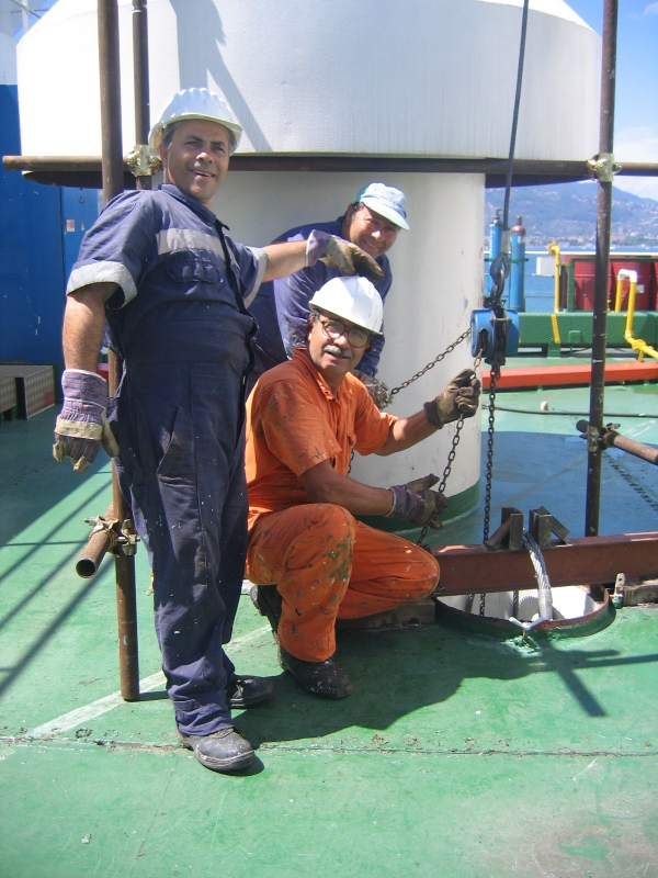 A bordo della LNG ELBA