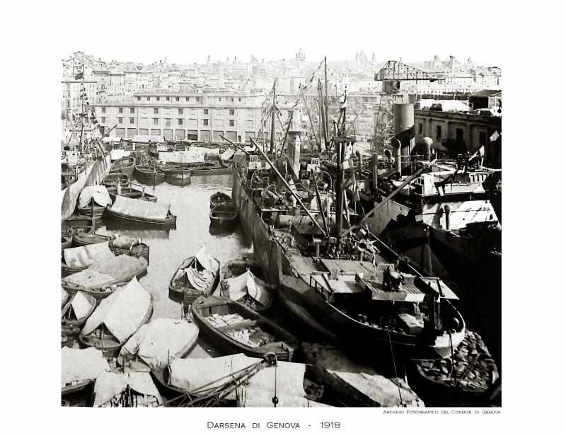 DARSENA  DI  GENOVA