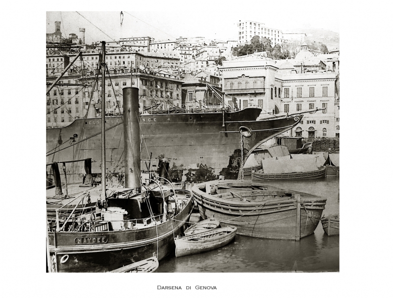 DARSENA  DI  GENOVA