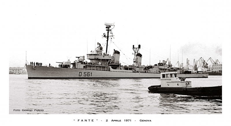 FANTE  D 561  ex   U.S.S.  WALKER