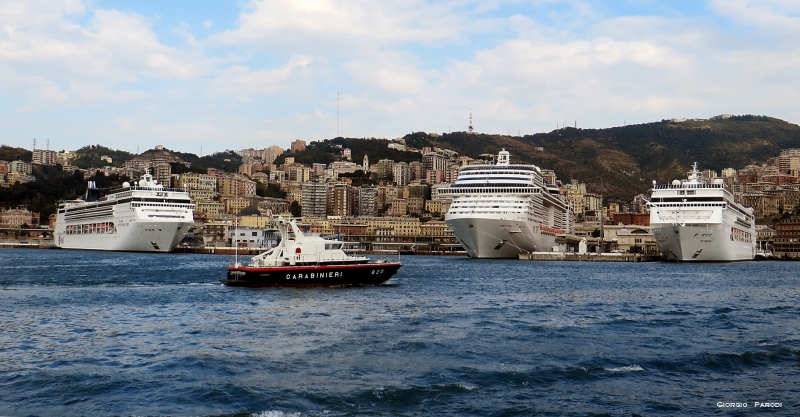 MSC OPERA , MSC PREZIOSA  e  MSC ARMONIA