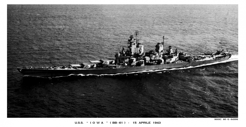 USS  IOWA  ( BB - 61 )