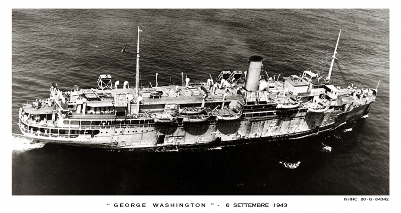 USAT   GEORGE  WASHINGTON  ex  USS   CATLIN  ( AP 19 )