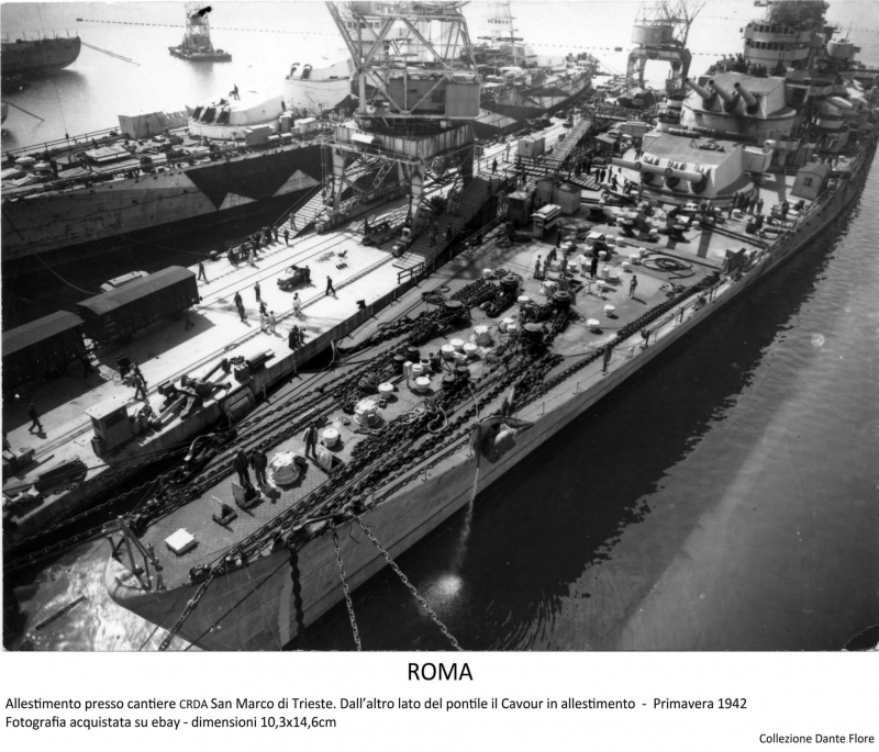 nave da battaglia Roma