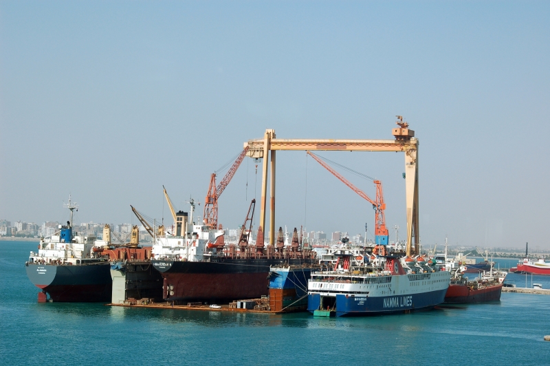 Suez ,Bacino di carenaggio