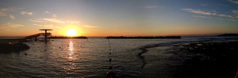 Tramonto al Circolo Cannottieri Rosignano