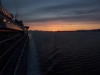 Alba sul Diamond Princess