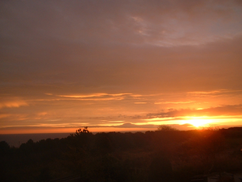 Sunrise over the North Sea