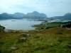 View toward Leknes, Lofoten Islands, Norway