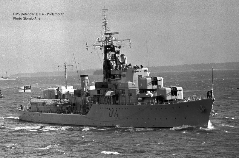 HMS Defender  D114