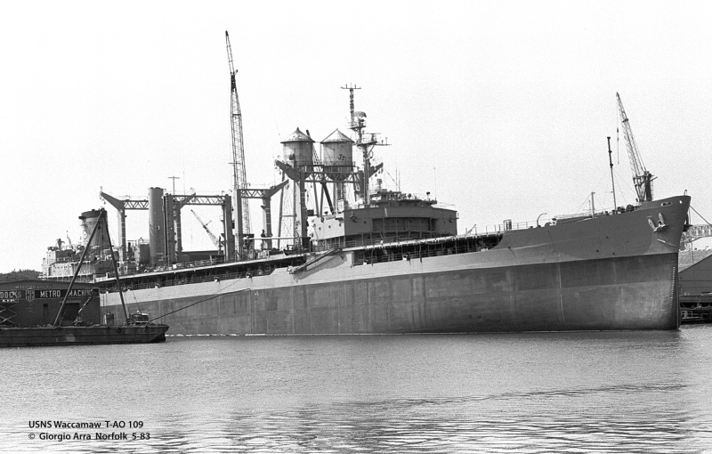 USNS Waccamaw  T-AO 109