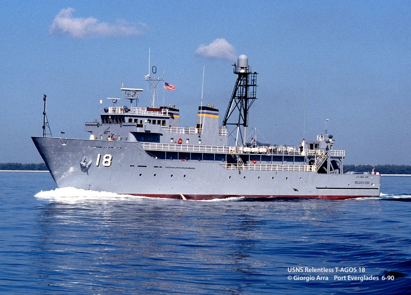 USNS Relentless T-AGOS 18